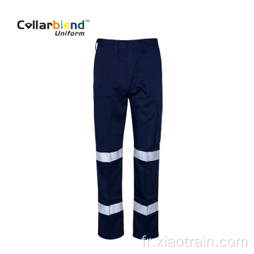 Pantalon de travail réfléchissant Pantalon de travail en poly coton